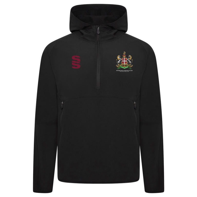 Dual Elite 1/4 Zip Hoody / Rain Jacket : Black
